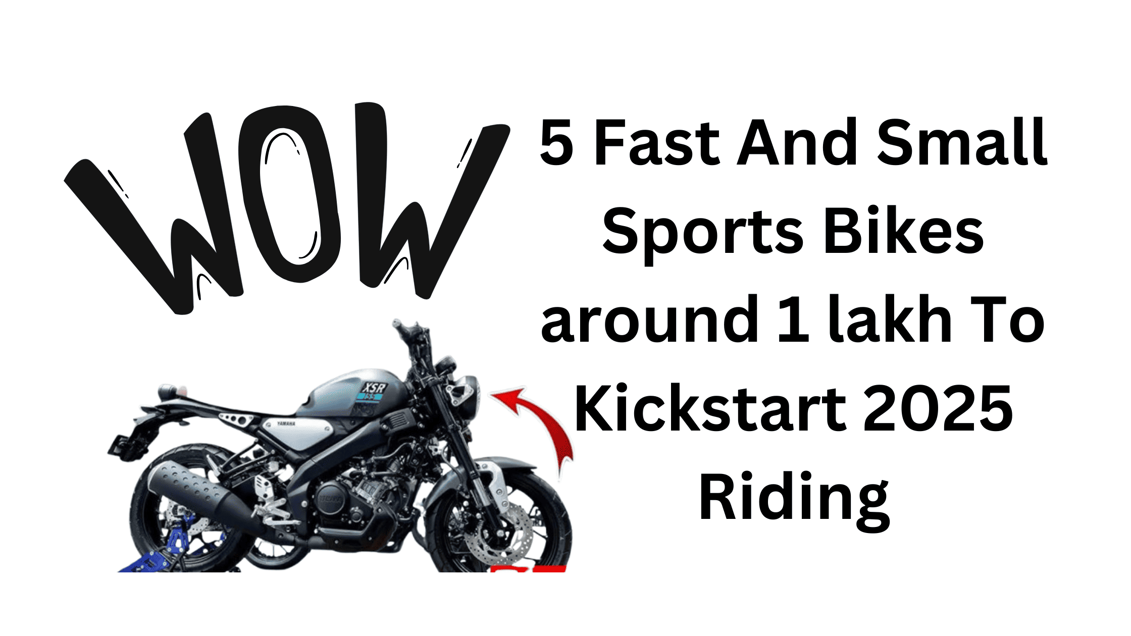 5 Fast And Small Sports Bikes around 1 lakh