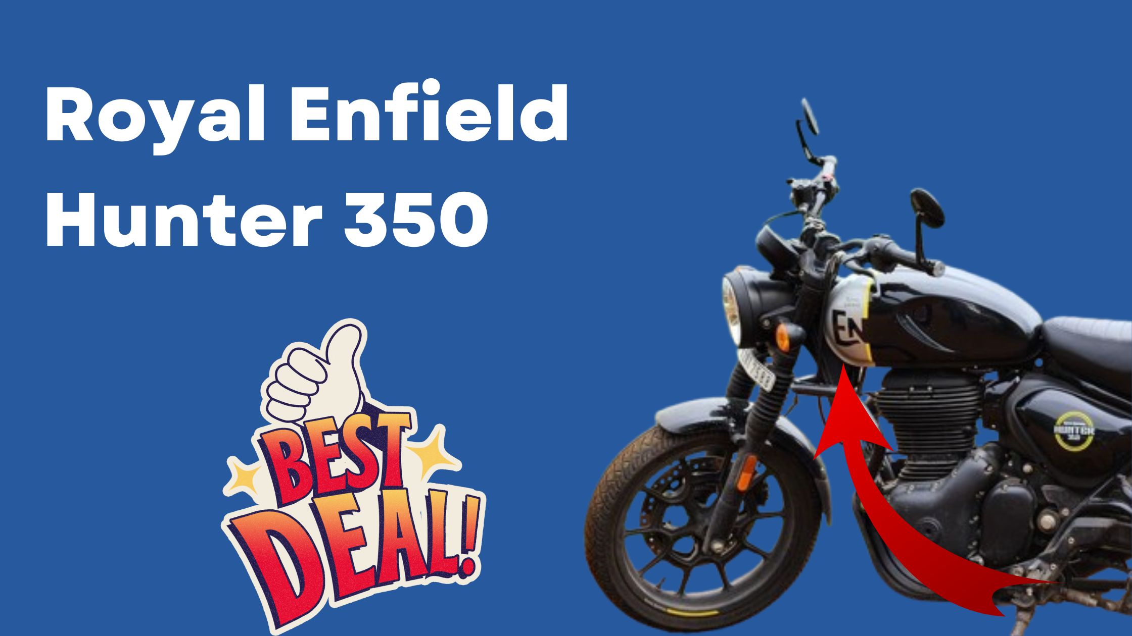 Royal Enfield Hunter 350 best mileage bike