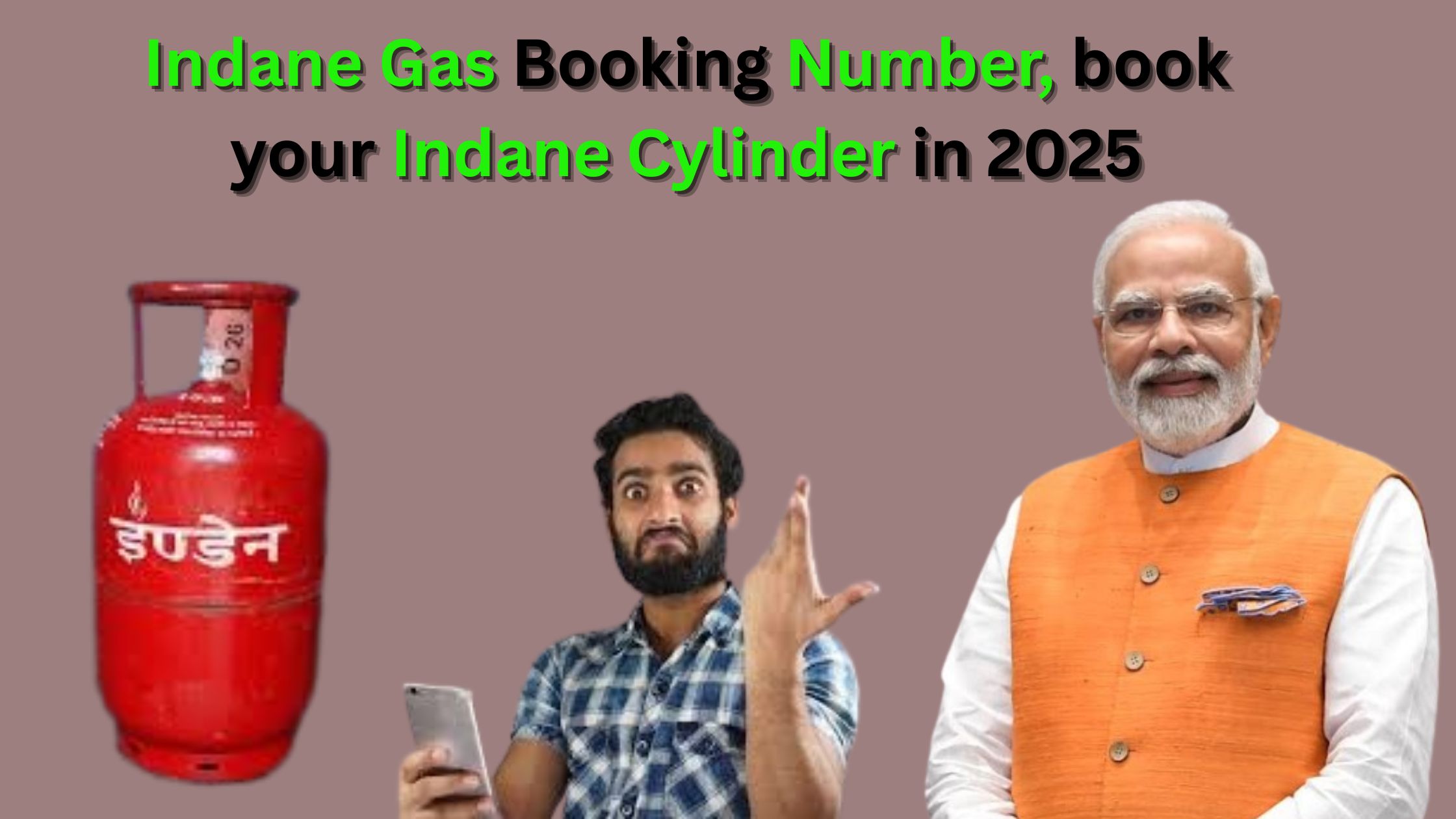 Indane Gas Booking Number